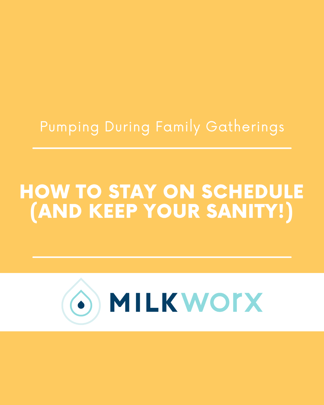 Holiday pumping tips — how to stick to your schedule during family gatherings and keep milk supply consistent.